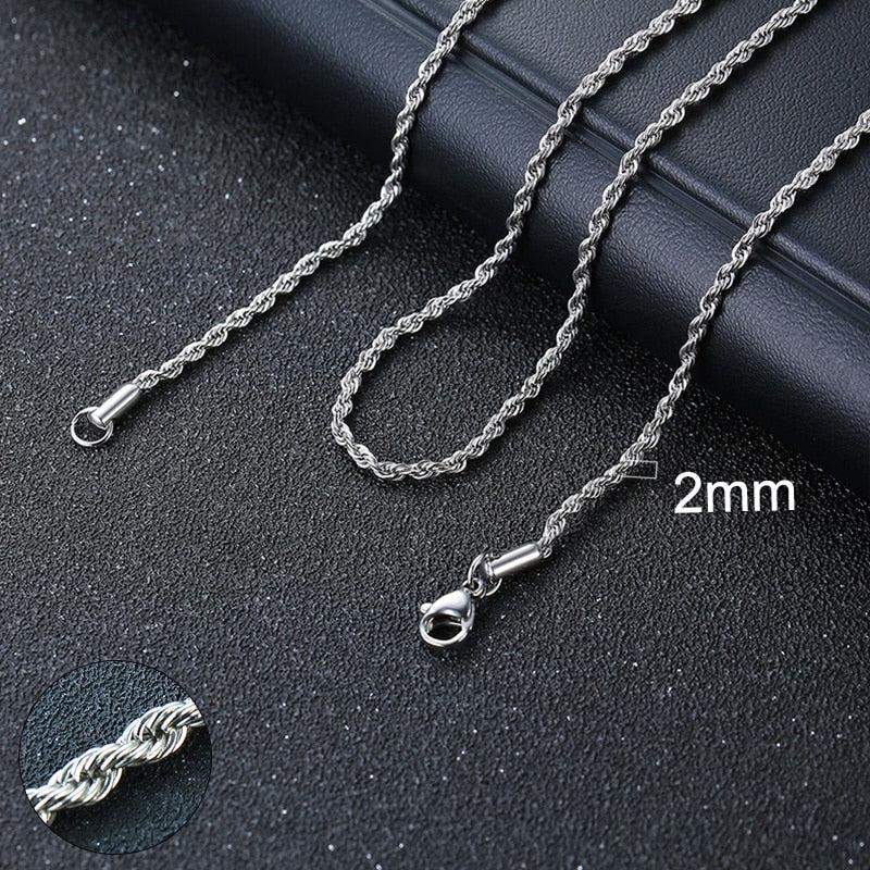 Vnox Cuban Chain Necklace for Men Women, Basic Punk Stainless Steel Curb Link Chain Chokers,Vintage Gold Tone Solid Metal Collar - Image #8