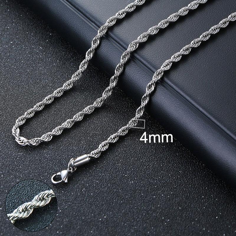 Vnox Cuban Chain Necklace for Men Women, Basic Punk Stainless Steel Curb Link Chain Chokers,Vintage Gold Tone Solid Metal Collar - Image #18