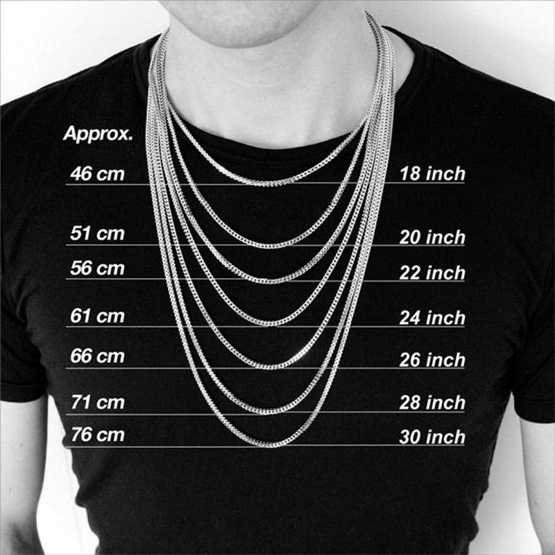 Vnox Cuban Chain Necklace for Men Women, Basic Punk Stainless Steel Curb Link Chain Chokers,Vintage Gold Tone Solid Metal Collar - Image #23